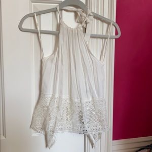 Hater top tank with open back